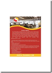 pelatihan Preparing and Presenting Food online