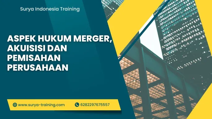 pelatihan hukum merger perusahaan , Training hukum merger perusahaan