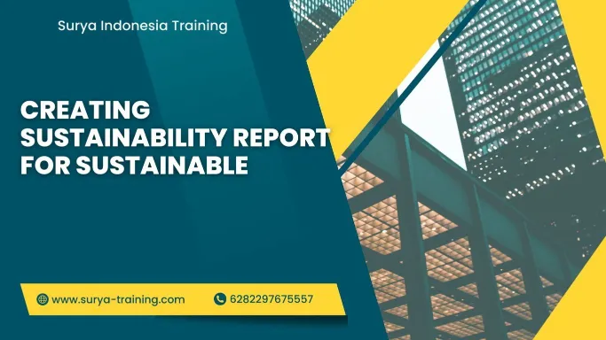 pelatihan sustainability report creation , Training sustainability report creation