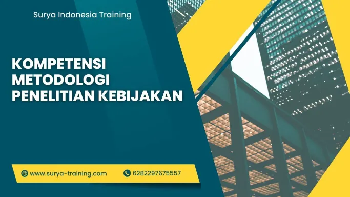 PELATIHAN KOMPETENSI METODOLOGI PENELITIAN KEBIJAKAN