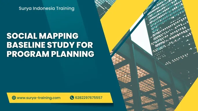 pelatihan social mapping , Training social mapping