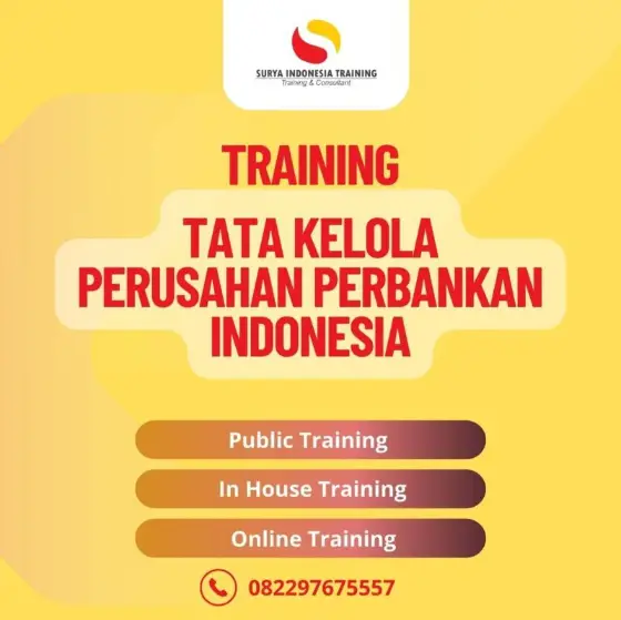 Pelatihan Tata Kelola Perusahan Perbankan Indonesia Jakarta