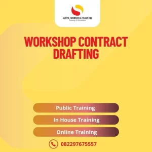 TRAINING WORKSHOP CONTRACT DRAFTING