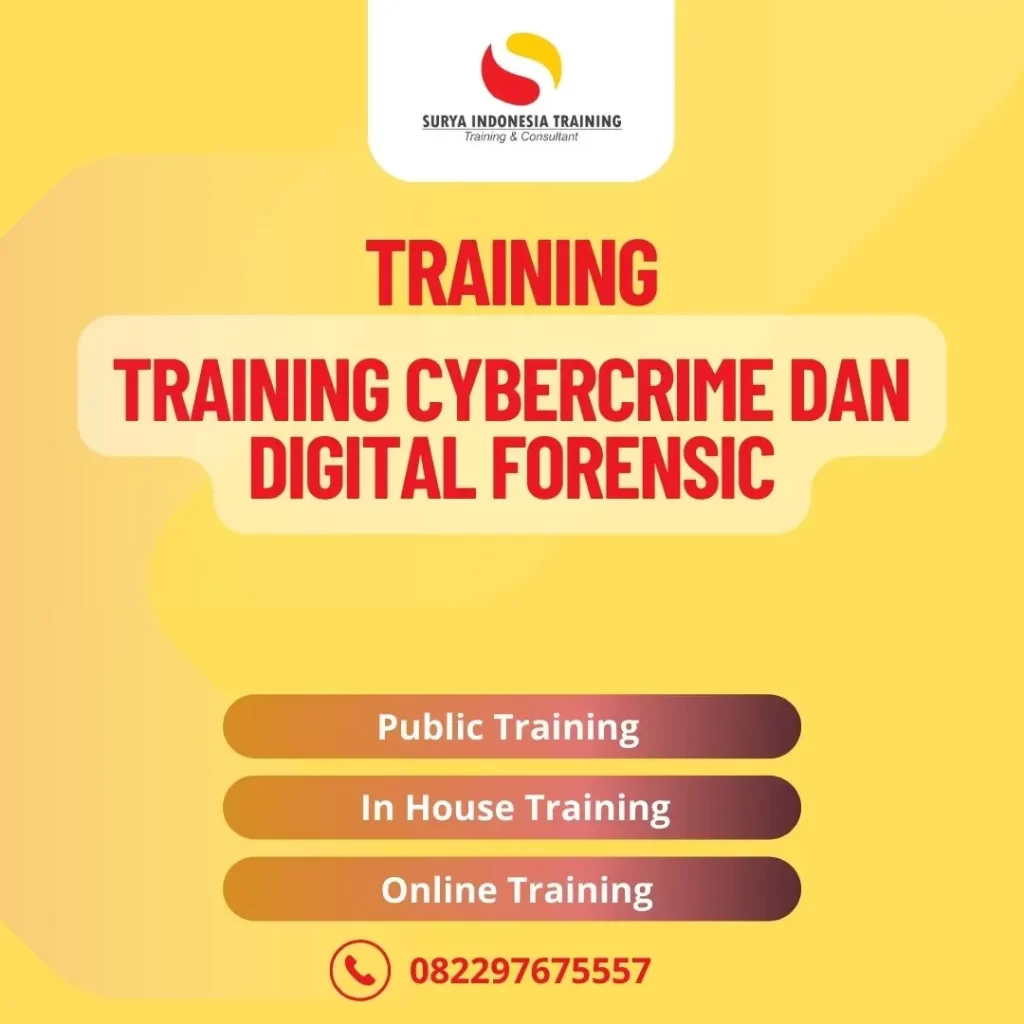 PELATIHAN CYBERCRIME DAN DIGITAL FORENSIC