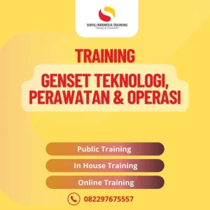 PELATIHAN GENSET TEKNOLOGI PERAWATAN & OPERASI