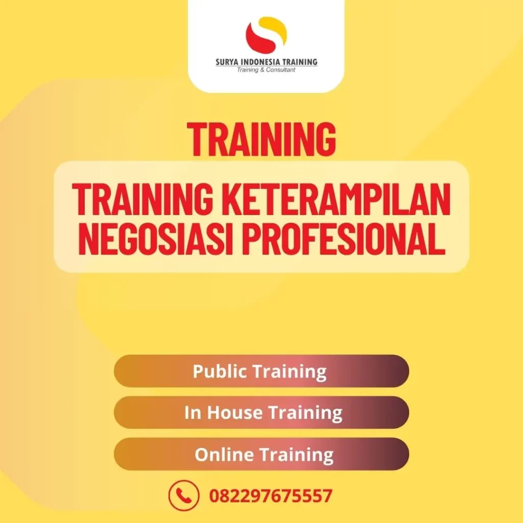 KETERAMPILAN NEGOSIASI PROFESIONAL