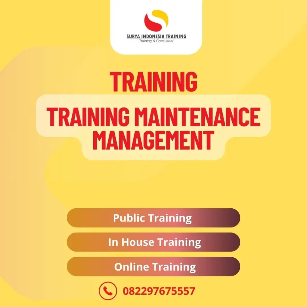 PELATIHAN MAINTENANCE MANAGEMENT