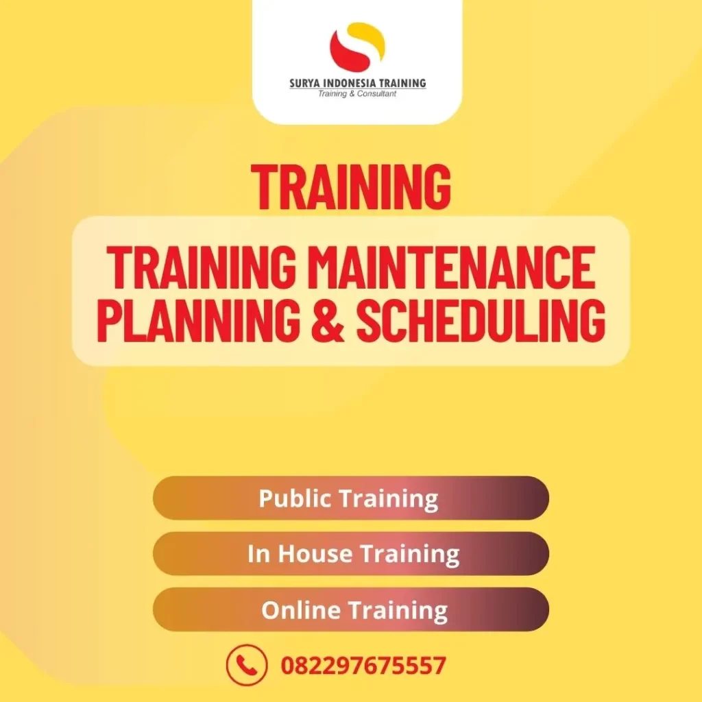 TRAINING MAINTENANCE PLANNING & SCHEDULING