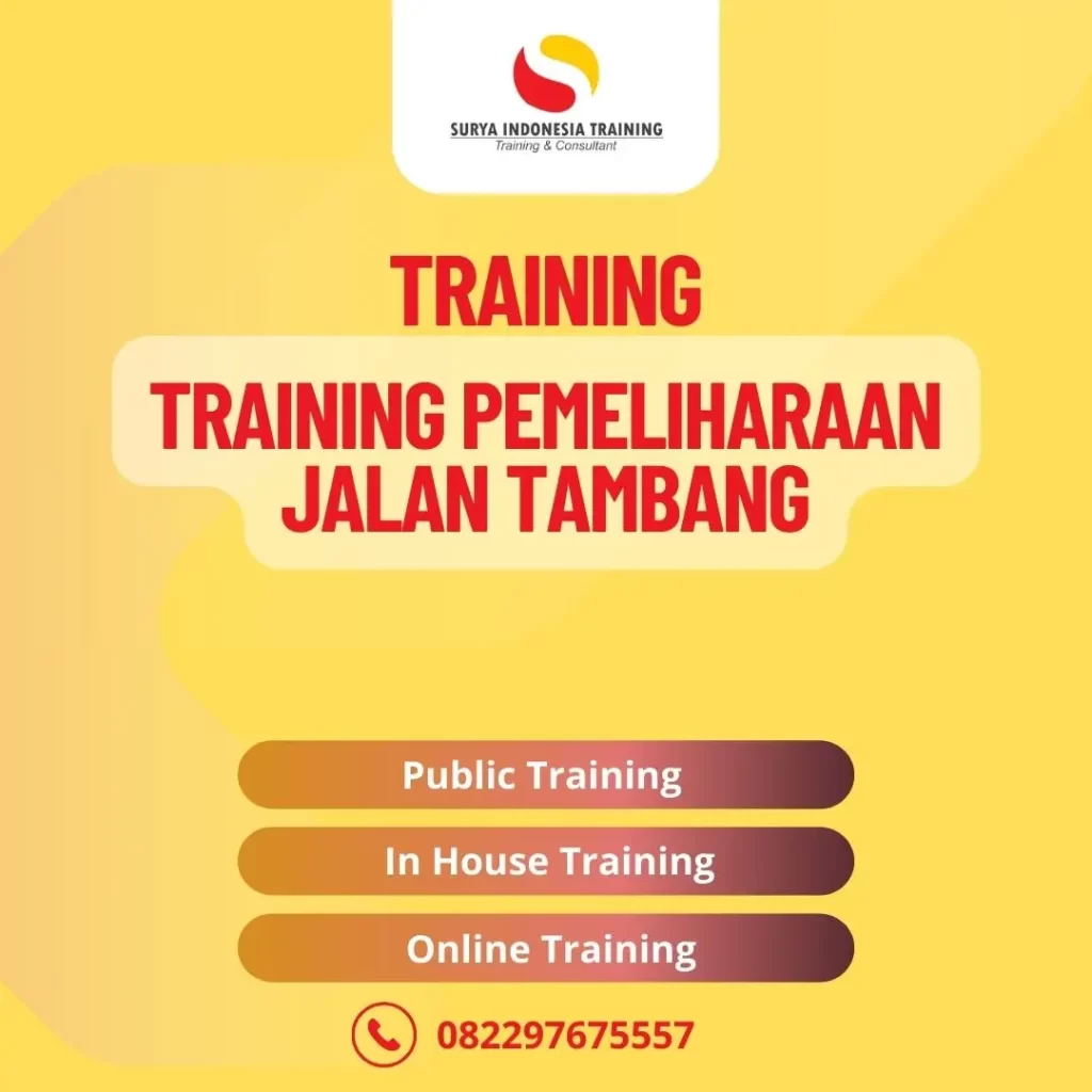 PELATIHAN PEMELIHARAAN JALAN TAMBANG
