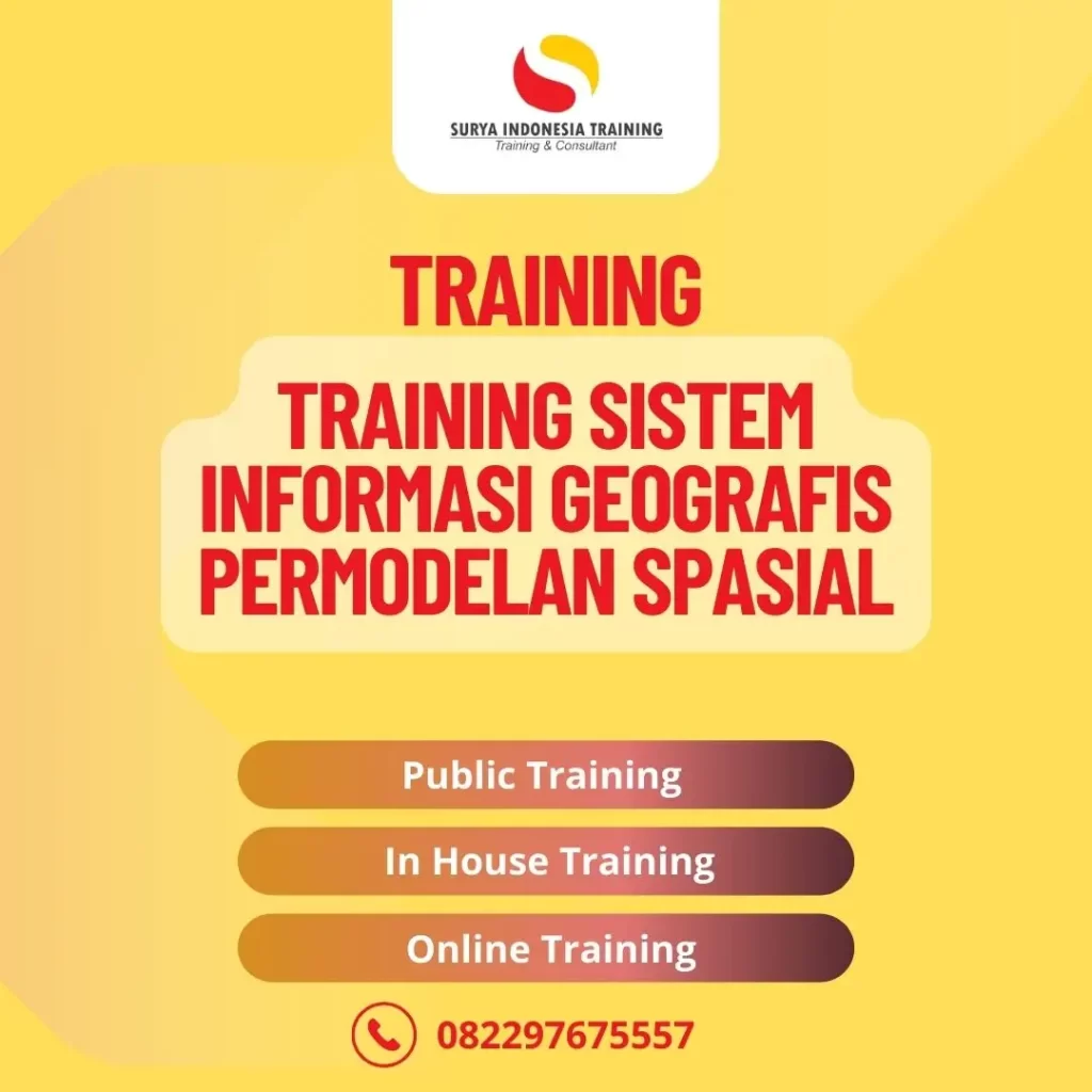 PELATIHAN SISTEM INFORMASI GEOGRAFIS PERMODELAN SPASIAL