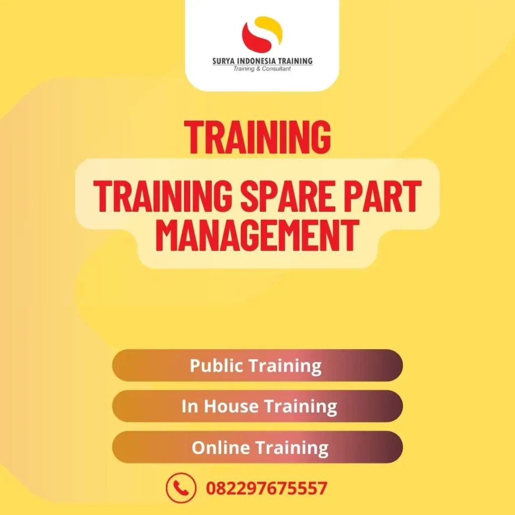 PELATIHAN SPARE PART MANAGEMENT