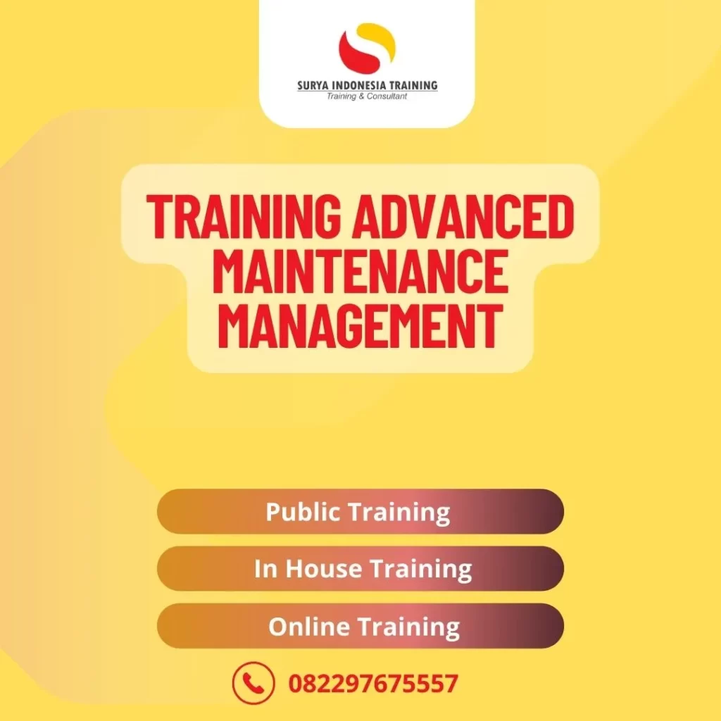 TRAINING ADVANCED MAINTENANCE MANAGEMENT