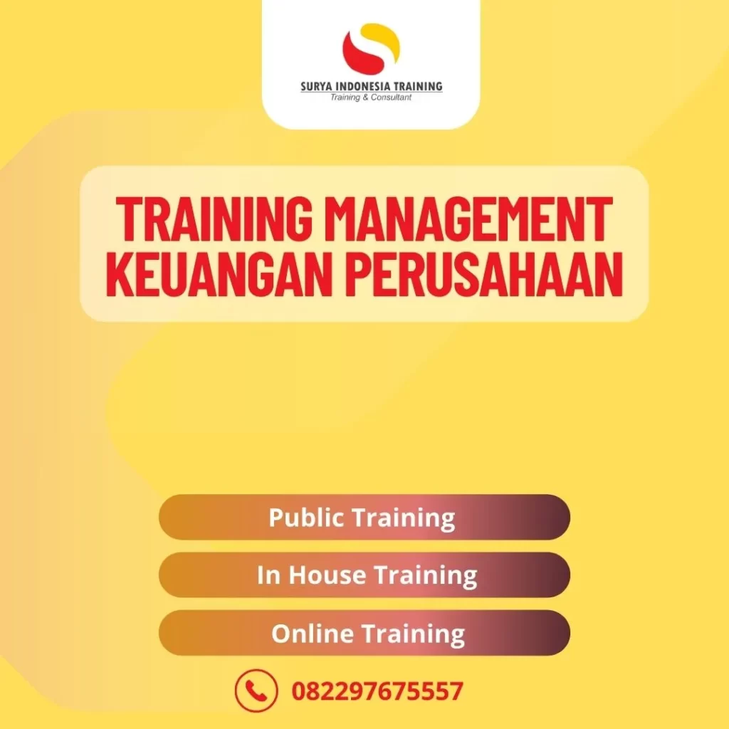 PELATIHAN MANAGEMENT KEUANGAN PERUSAHAAN