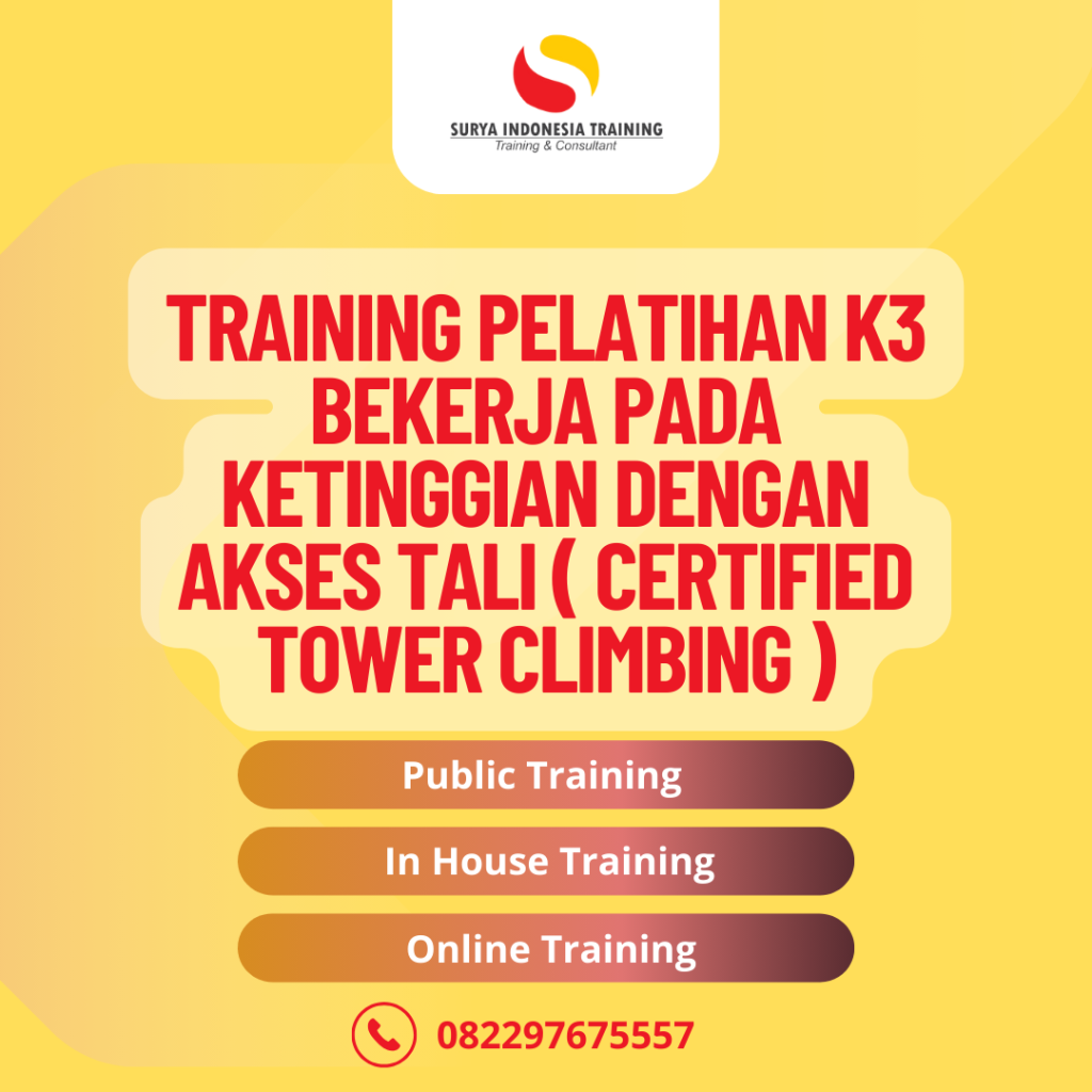 PELATIHAN K3 BEKERJA PADA KETINGGIAN