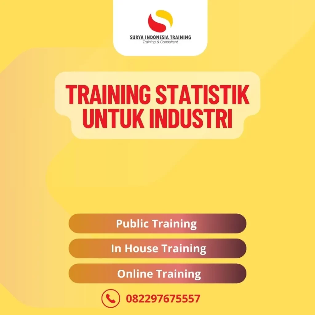 PELATIHAN STATISTIK UNTUK INDUSTRI