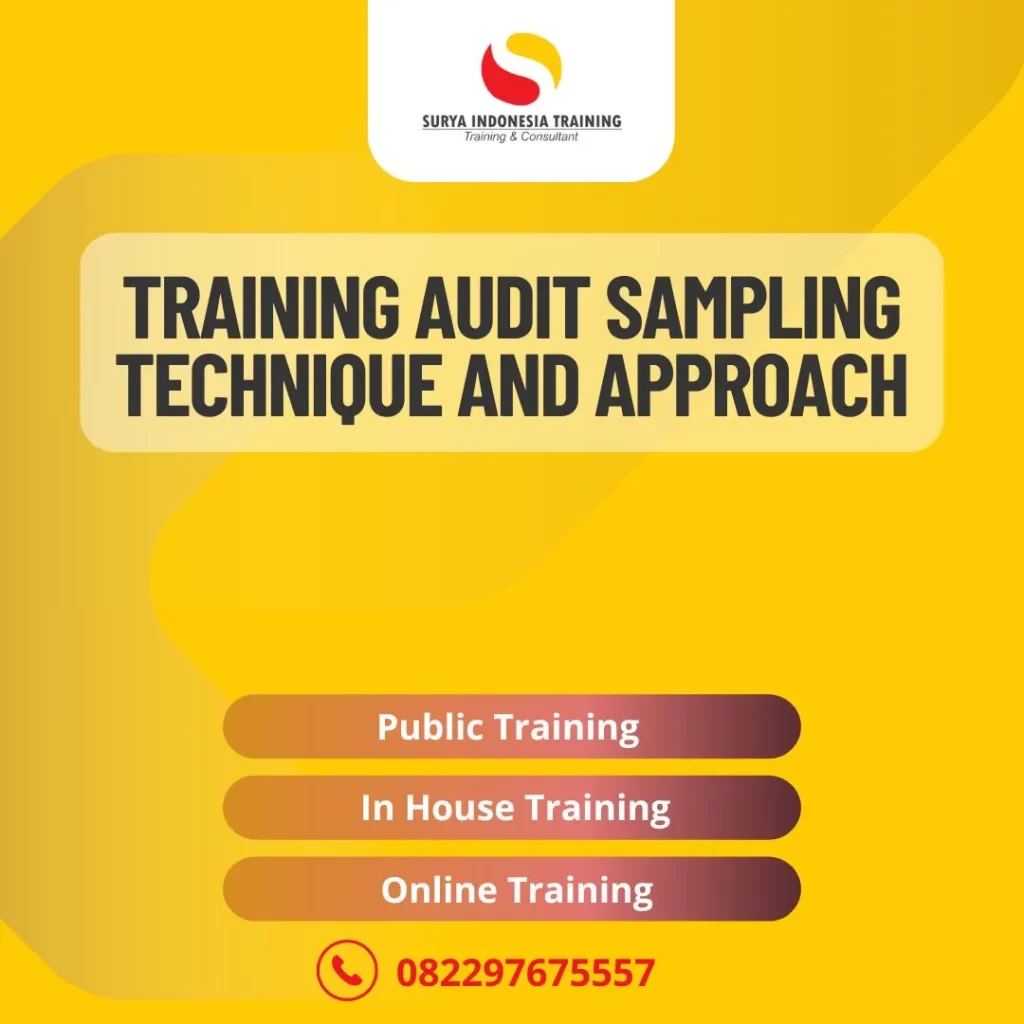 TRAINING AUDIT SAMPLING TECHNIQUE AND APPROACH