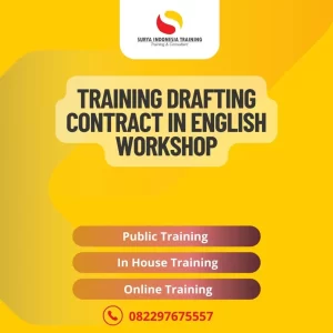PELATIHAN DRAFTING CONTRACT IN ENGLISH WORKSHOP JAKARTA