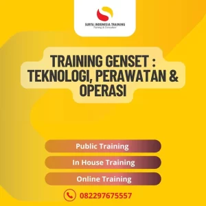 PELATIHAN GENSET : TEKNOLOGI, PERAWATAN & OPERASI JAKARTA