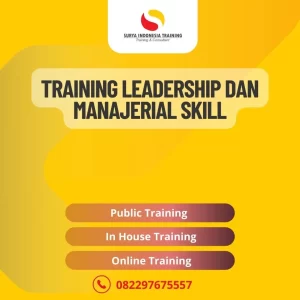 PELATIHAN LEADERSHIP DAN MANAJERIAL SKILL JAKARTA