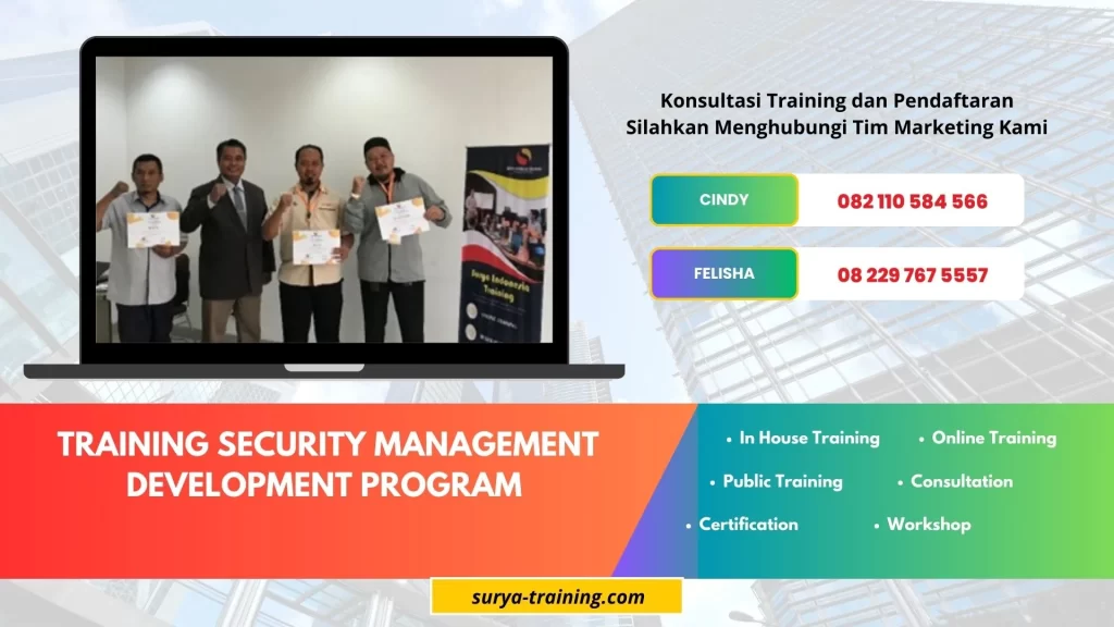 TRAINING SECURITY MANAGEMENT DEVELOPMENT PROGRAM