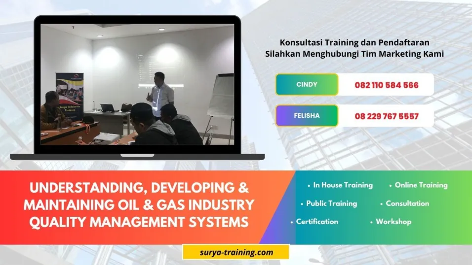 PELATIHAN OIL & GAS INDUSTRY QUALITY MANAGEMENT SYSTEM AUDITOR / LEAD AUDITOR