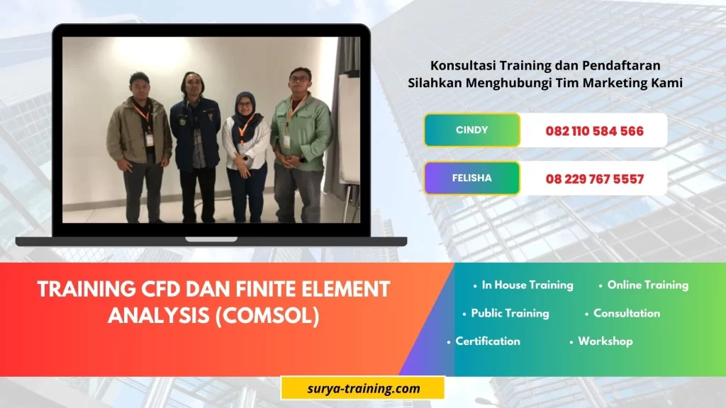 TRAINING CFD DAN FINITE ELEMENT ANALYSIS (COMSOL)