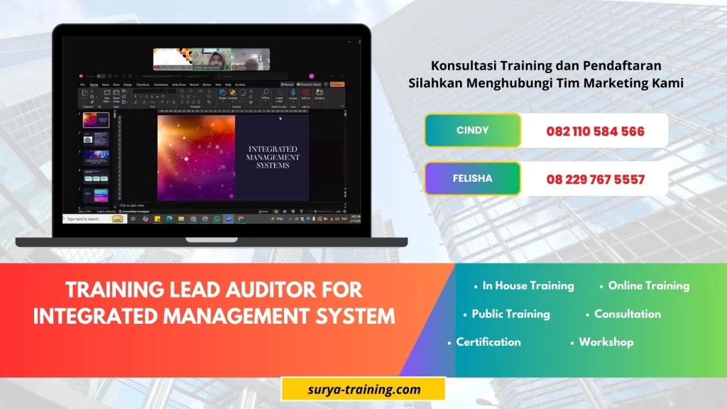 TRAINING LEAD AUDITOR FOR INTEGRATED MANAGEMENT SYSTEM