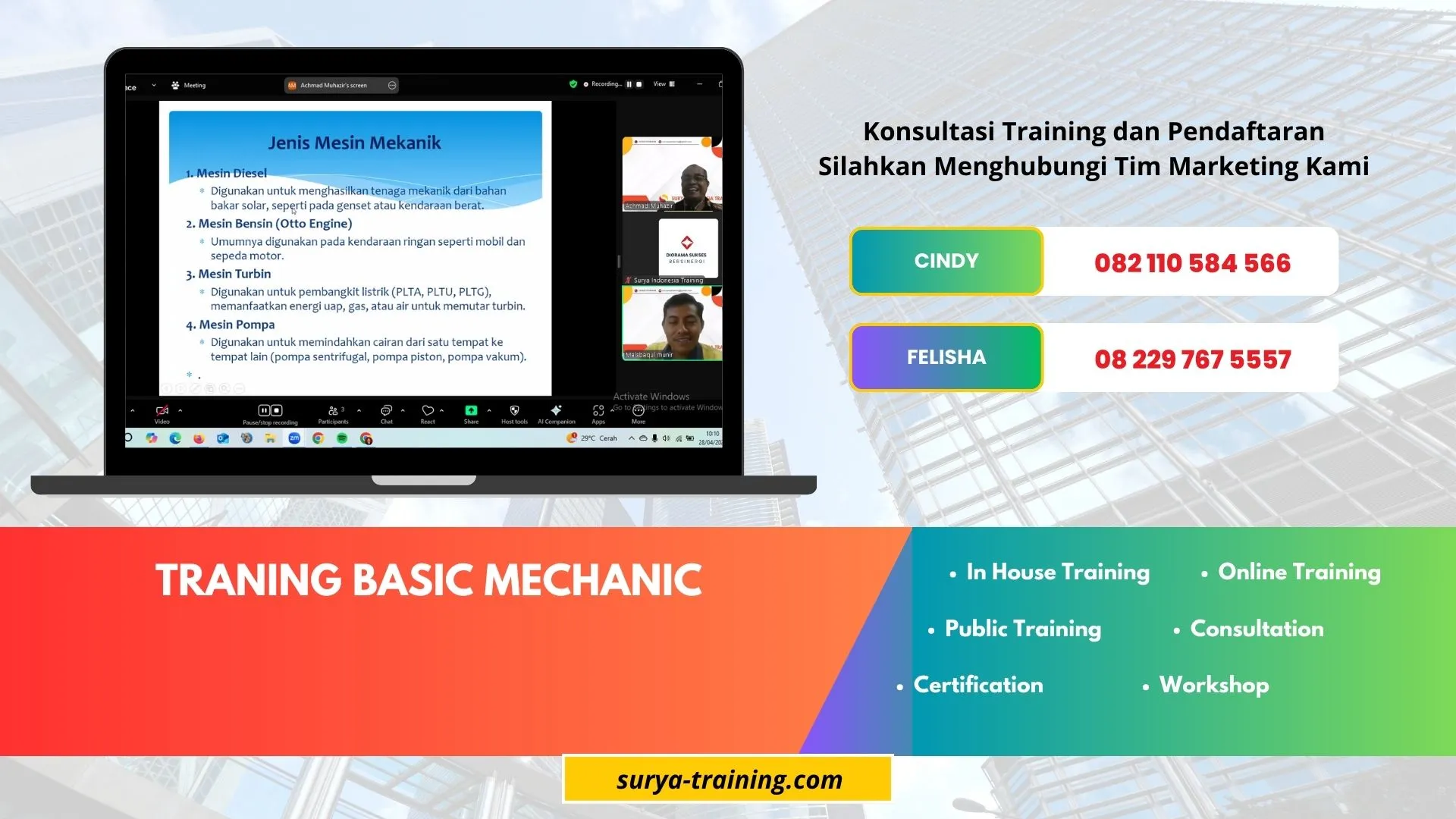 TRANING BASIC MECHANIC