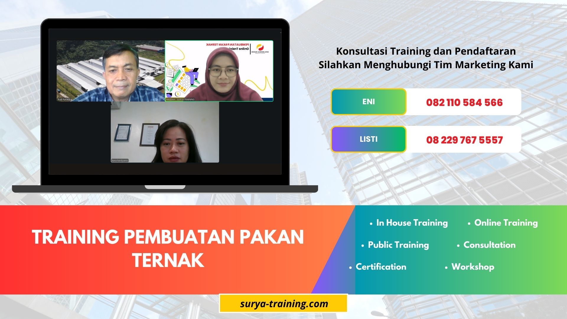 TRAINING PEMBUATAN PAKAN TERNAK