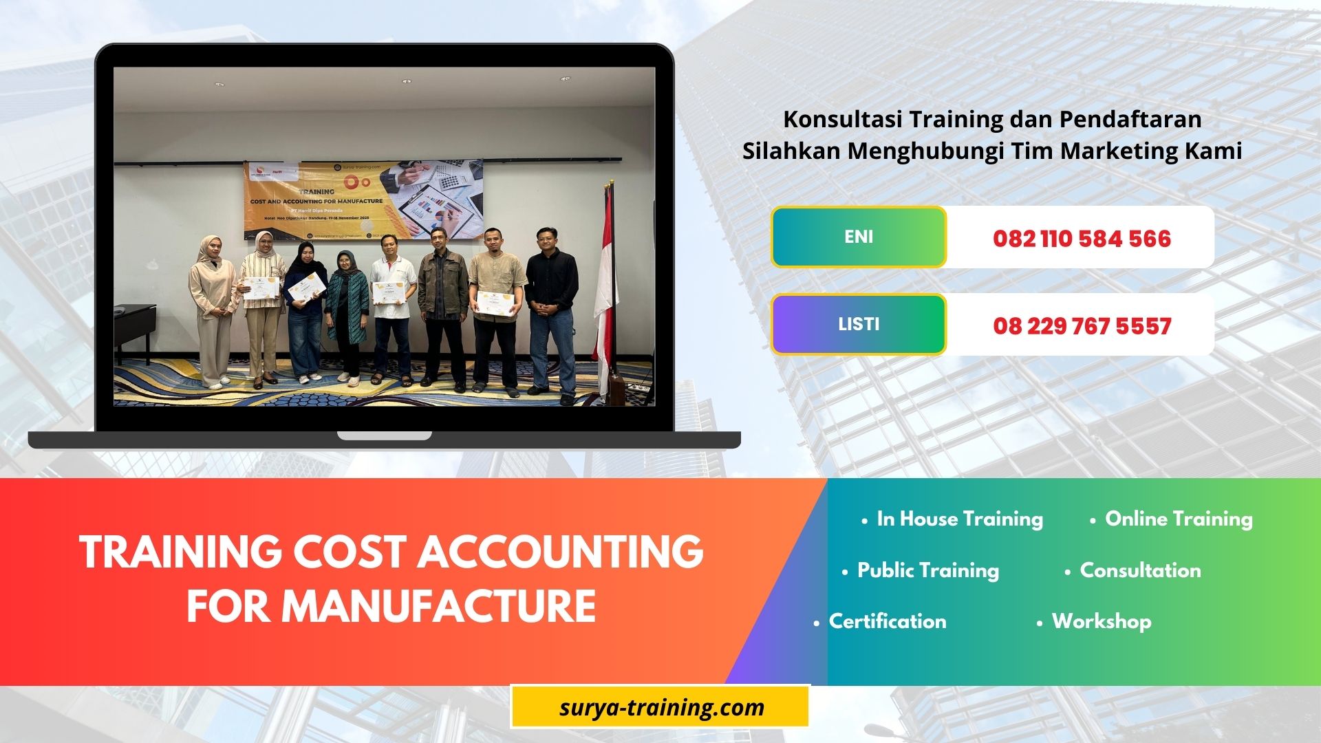 TRAINING COST ACCOUNTING FOR MANUFACTURE