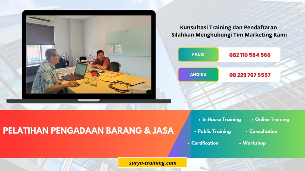 PELATIHAN PENGADAAN BARANG & JASA