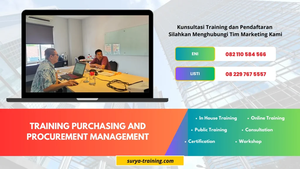 TRAINING PURCHASING AND PROCUREMENT MANAGEMENT