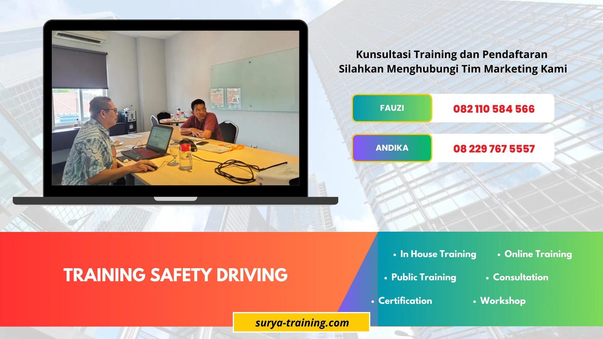 TRAINING SAFETY DRIVING