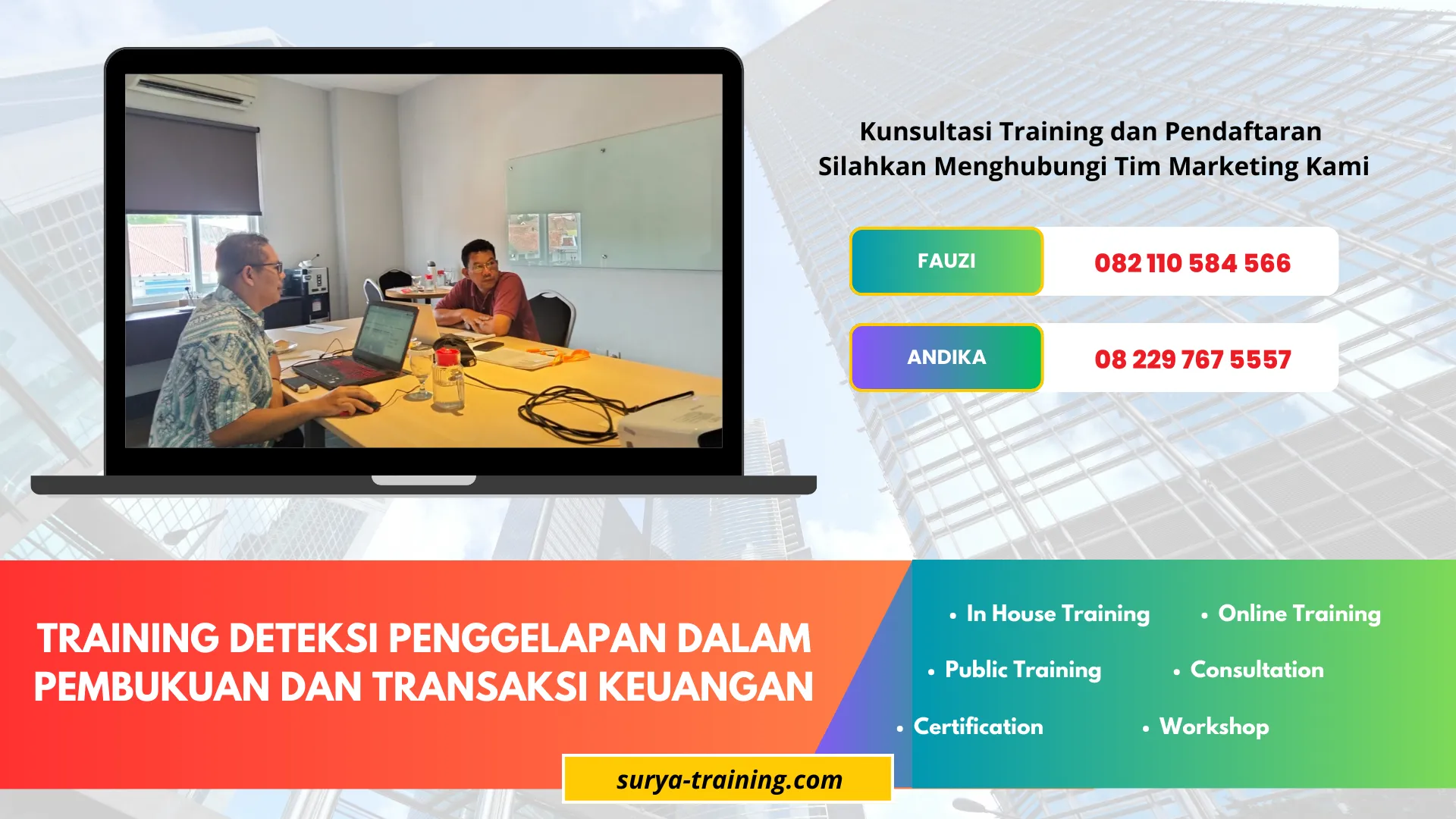 TRAINING DETEKSI PENGGELAPAN DALAM PEMBUKUAN DAN TRANSAKSI KEUANGAN