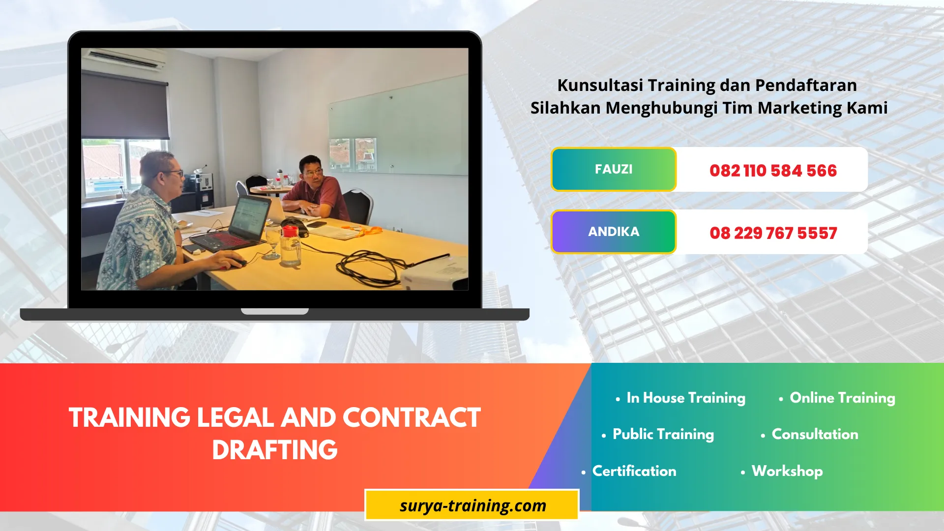 TRAINING LEGAL AND CONTRACT DRAFTING
