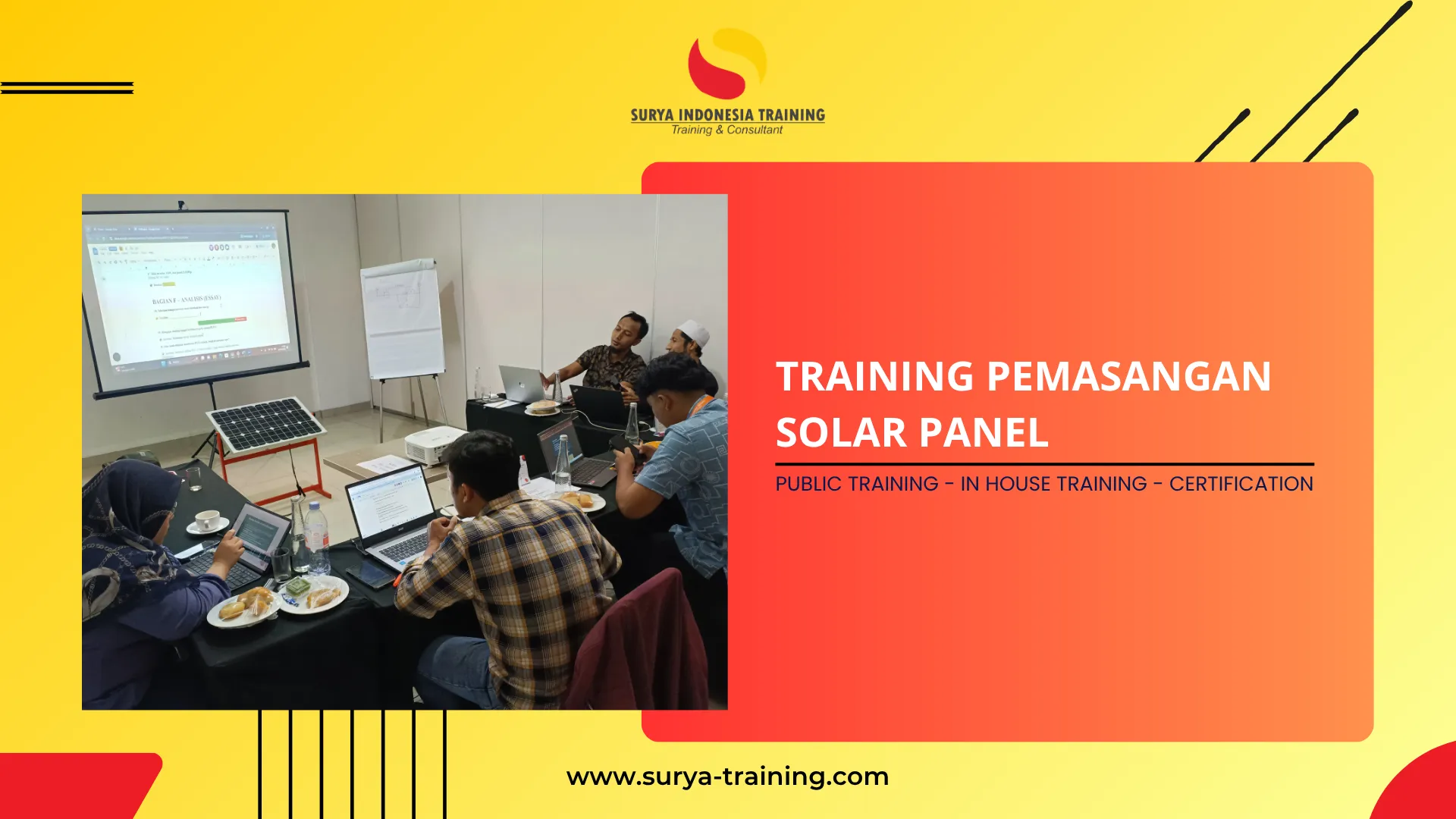 PELATIHAN PEMASANGAN SOLAR PANEL JAKARTA