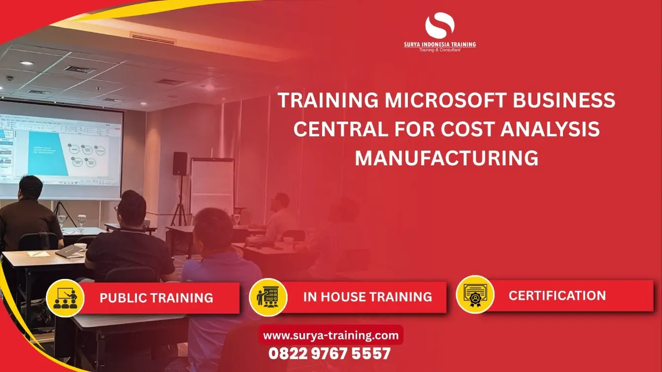PELATIHAN COST ANALYSIS MANUFACTURING JAKARTA