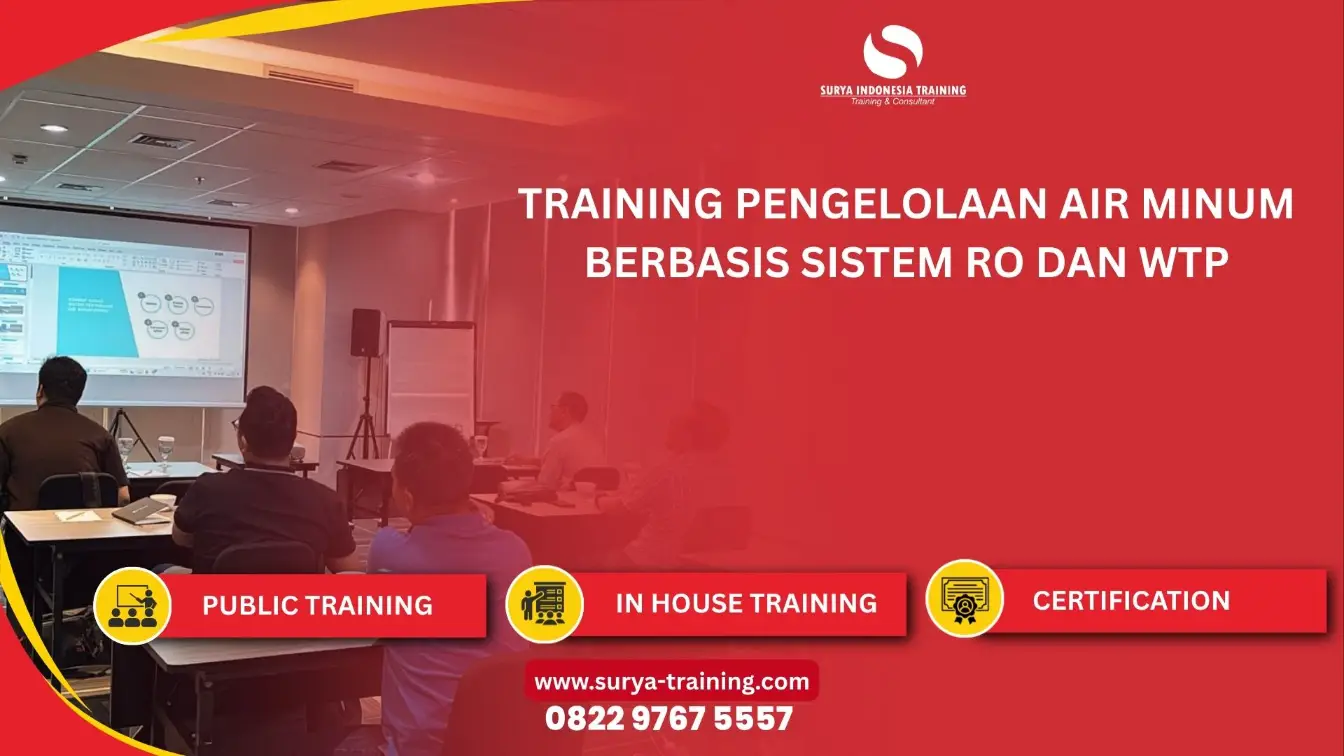PELATIHAN PENGELOLAAN AIR MINUM BERBASIS SISTEM RO DAN WTP JAKARTA